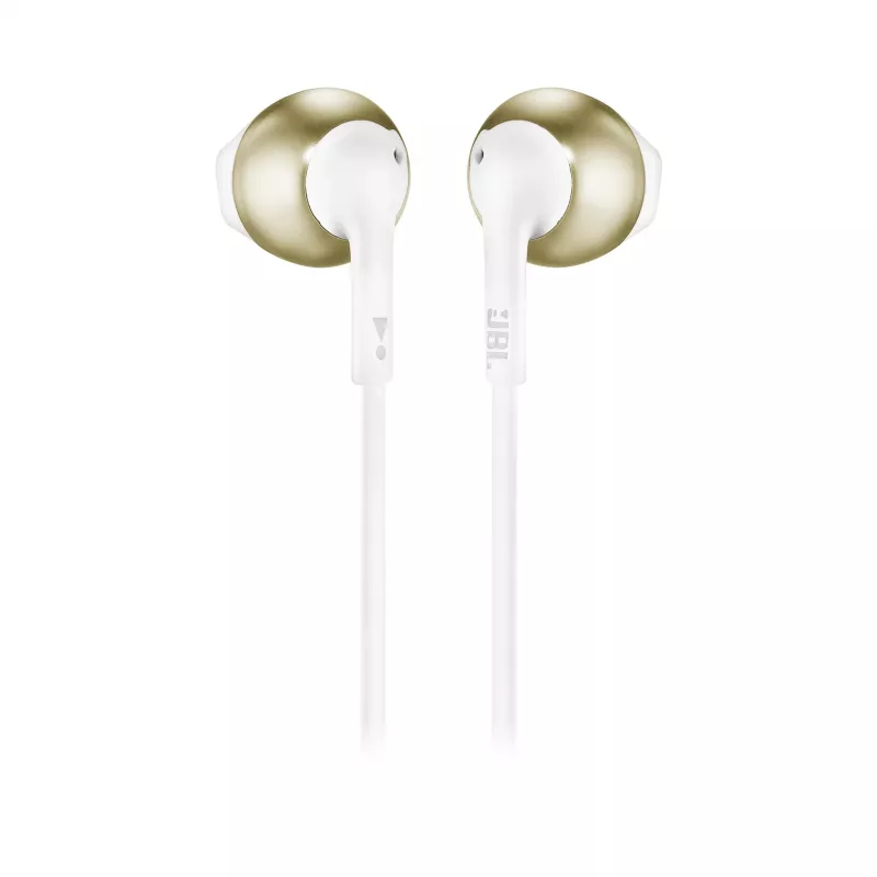 JBL Tune 205BT ausinės Belaidės Į ausis Skambučiai / Muzika Bluetooth Šampanas, Auksinė