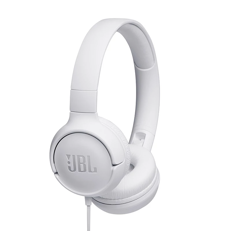 JBL Tune 500 WHITE, laidinis, 20 - 20000 Hz, muzikai, 148 g, ausinės, baltos