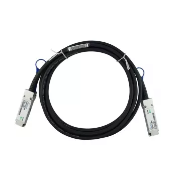 InfiniBand / šviesolaidinis kabelis BlueOptics JL271A-BL 1 m QSFP28 juodas