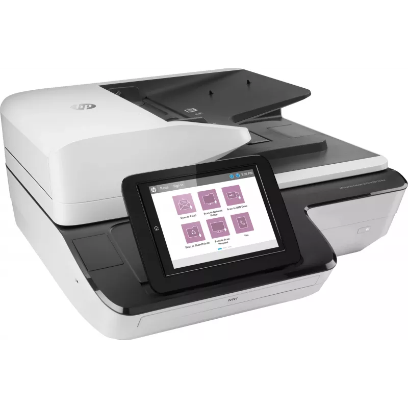 HP Scanjet Enterprise Flow N9120 fn2 plokščiasis ir ADF skaitytuvas 600 x 600 DPI A3 juoda, balta