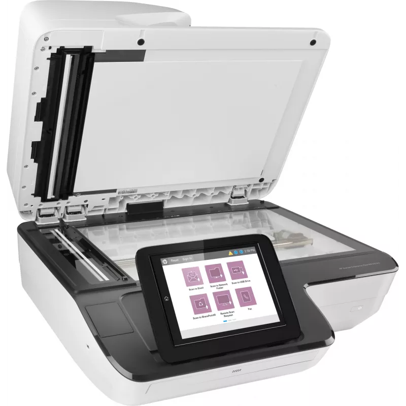 HP Scanjet Enterprise Flow N9120 fn2 plokščiasis ir ADF skaitytuvas 600 x 600 DPI A3 juoda, balta