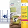 Lipnus lapelis Avery L4778REV-20 Suapvalintas stačiakampis