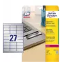 Lipnios etiketės Avery L6011-20, suapvalintas stačiakampis
