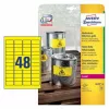 Lipnios etiketės Stačiakampis Avery L6103-20