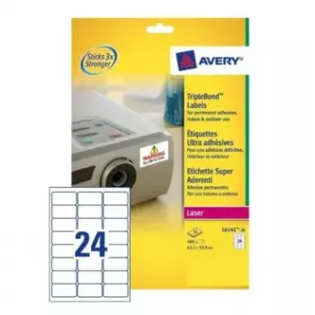 Lipnus spausdintuvo etikečių rinkinys Avery L6141-20