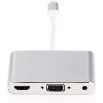 „Microconnect LIGHT-HUB4“ sąsajos šakotuvas, Lightning, 480 Mbit/s, sidabrinis
