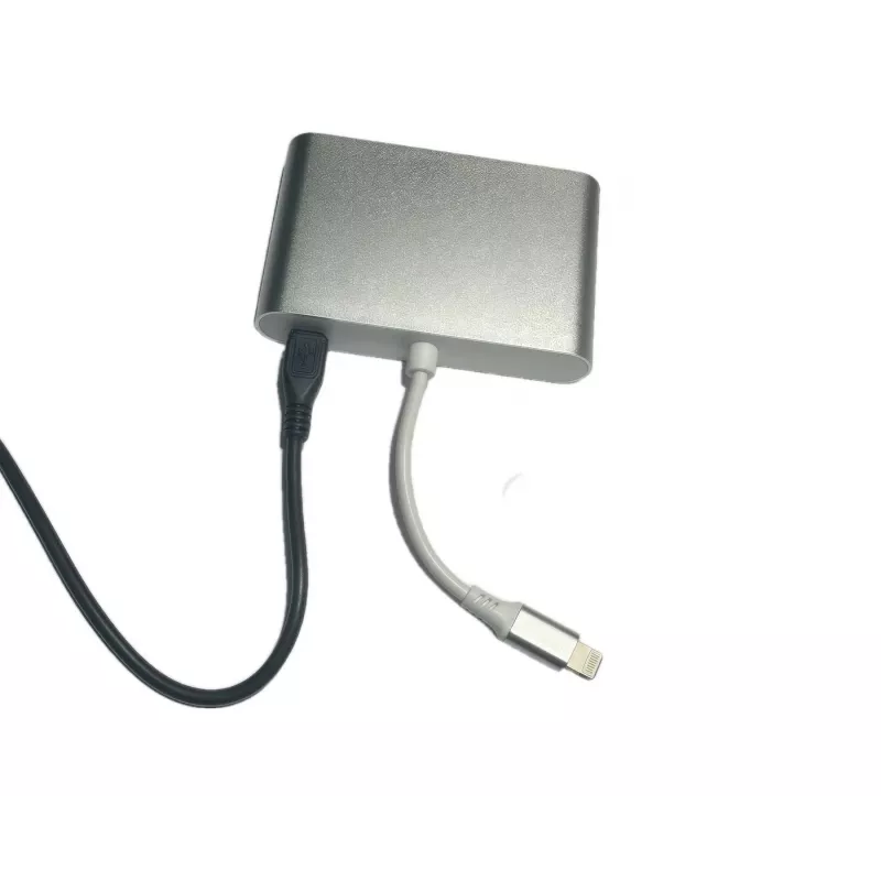 „Microconnect LIGHT-HUB4“ sąsajos šakotuvas, Lightning, 480 Mbit/s, sidabrinis