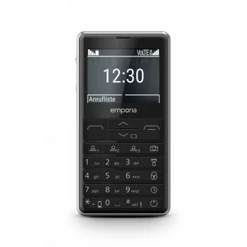 Emporia emporiaPRIME-LTE 5.87 cm (2.31 colio) 107 g Juodas Senjorų telefonas