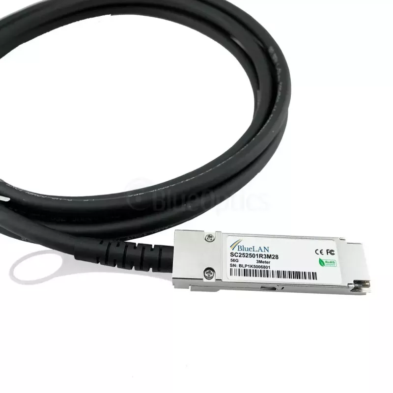 „InfiniBand“ / šviesolaidinis kabelis „BlueOptics“ MC2207128-003 3 m QSFP