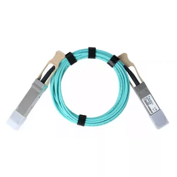 Tinklo kabelis BlueOptics MFA1A00-C007-TG-BO QSFP28 InfiniBand 7m Turkis
