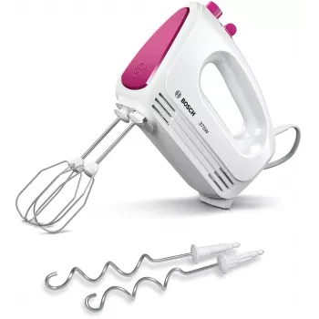 Bosch MFQ2210P maišytuvas Rankinis plaktuvas 375 W Rožinė, Balta