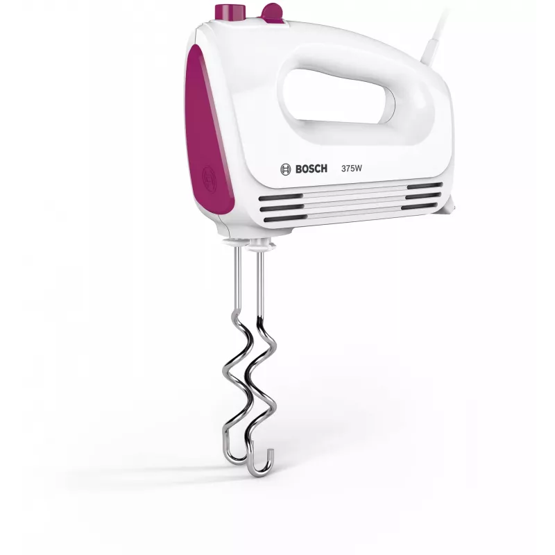 Bosch MFQ2210P maišytuvas Rankinis plaktuvas 375 W Rožinė, Balta