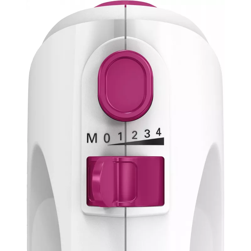 Bosch MFQ2210P maišytuvas Rankinis plaktuvas 375 W Rožinė, Balta