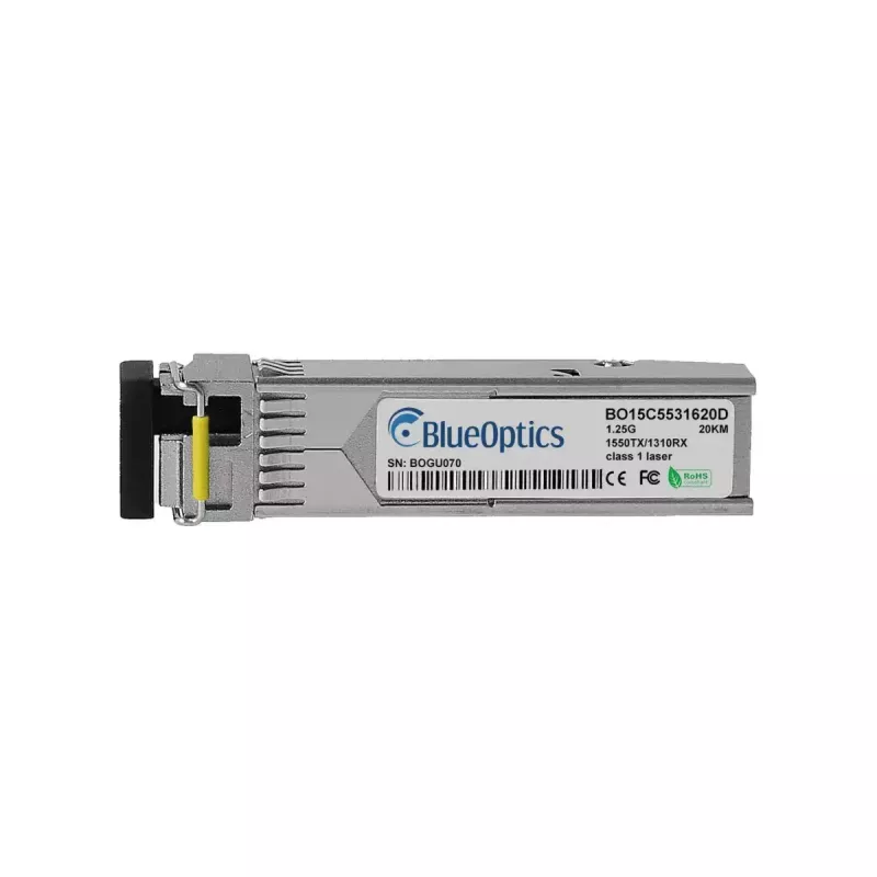 SFP siųstuvo-imtuvo modulis BlueOptics MGB-TLB10-BO šviesolaidinis LC aliuminis 20g