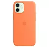 Apple iPhone 12 mini silikoninis dėklas su MagSafe, Kumquat