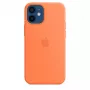 Apple iPhone 12 mini silikoninis dėklas su MagSafe, Kumquat