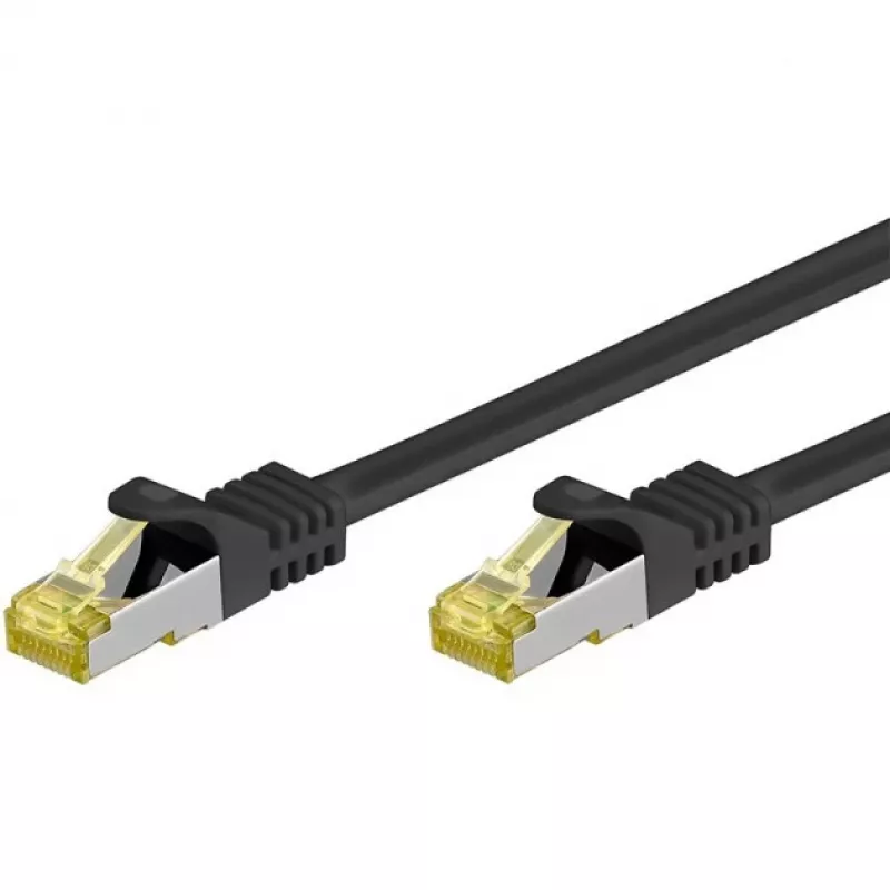 Techly ICOC R7-7SS-300-BK tinklo kabelis juodas 30 m Cat7 S/FTP (S-STP)