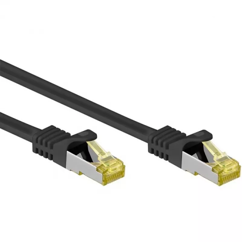 Techly ICOC R7-7SS-300-BK tinklo kabelis juodas 30 m Cat7 S/FTP (S-STP)
