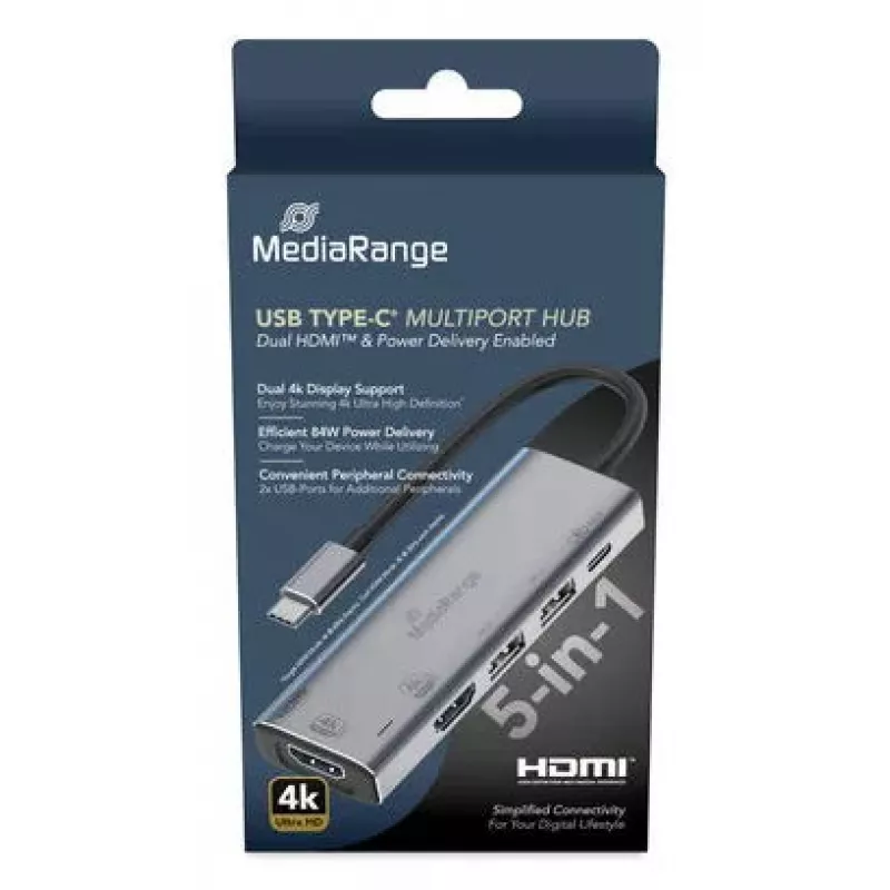 Sąsajos šakotuvas USB Type-C MediaRange MRCS511