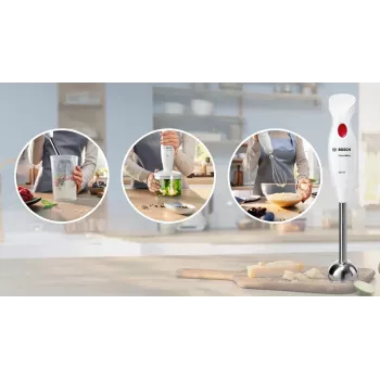 Bosch MSM24500 trintuvas Panardinamasis trintuvas 400 W Raudona, Balta