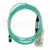 BlueOptics MTP-4LC-M7M-BO InfiniBand šviesolaidinis kabelis 7,5 m 4x LC Aqua
