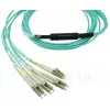 BlueOptics MTP-4LC-M7M-BO InfiniBand šviesolaidinis kabelis 7,5 m 4x LC Aqua