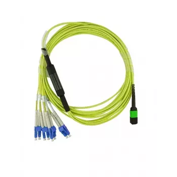 BlueOptics MTP-4LC-S7.5M-BO tinklo kabelis 4x LC InfiniBand 7,5 m Žalias