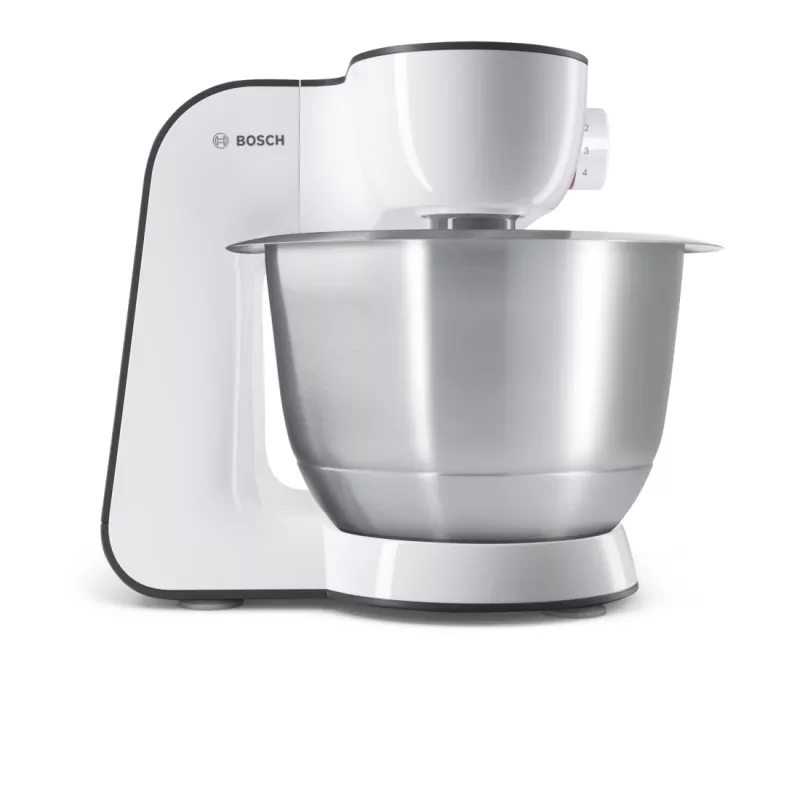 Bosch MUM5 Start Line universalus virtuvinis kombainas 800 W 3,9 L Oranžinė, Sidabrinė, Skaidri, Balta