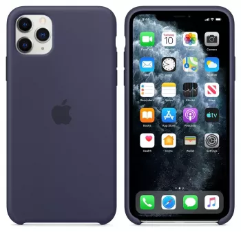 Apple iPhone 11 Pro Max dėklas, mėlynas