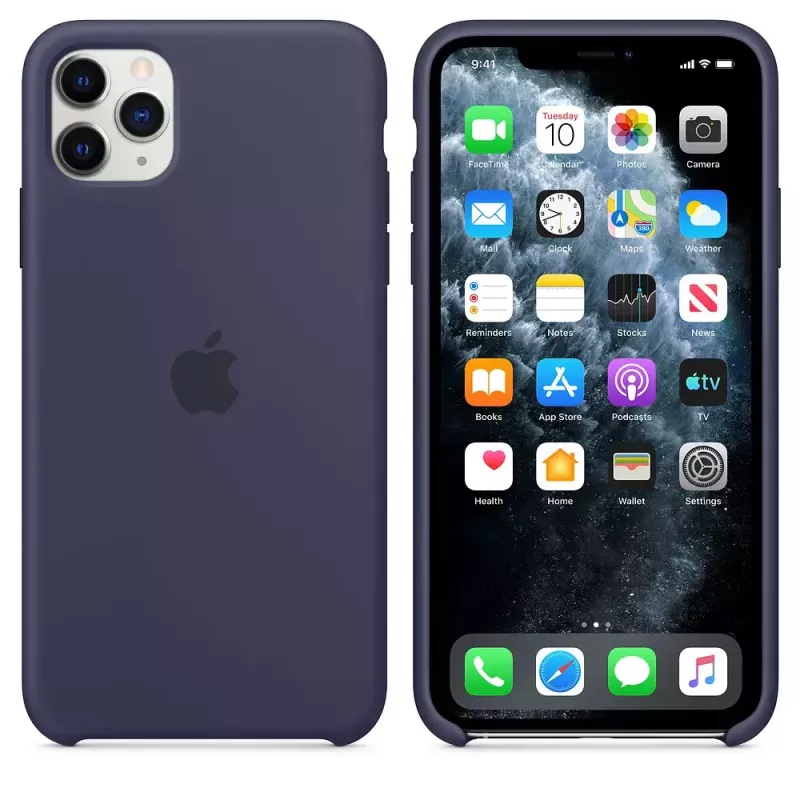 Apple iPhone 11 Pro Max dėklas, mėlynas