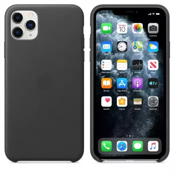 Apple iPhone 11 Pro Max odinis dėklas, juodas