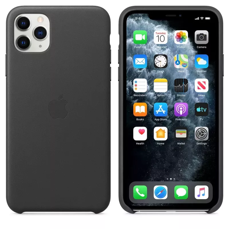 Apple iPhone 11 Pro Max odinis dėklas, juodas