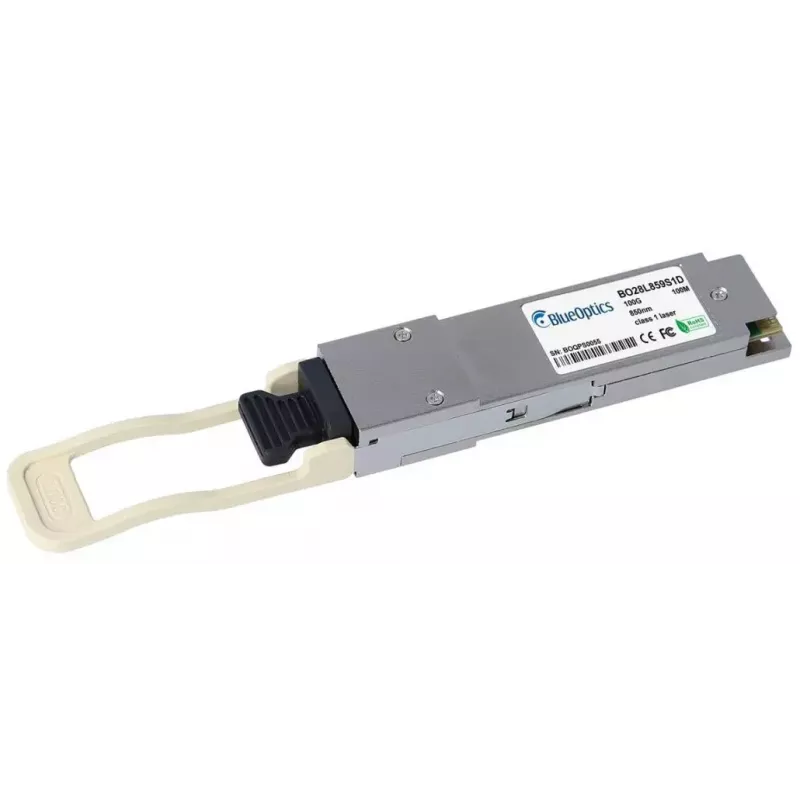 Skaidulinis optinis siųstuvas-imtuvas BlueOptics N-QSFP28-SR4-BO 100000 Mbit/s 850 nm