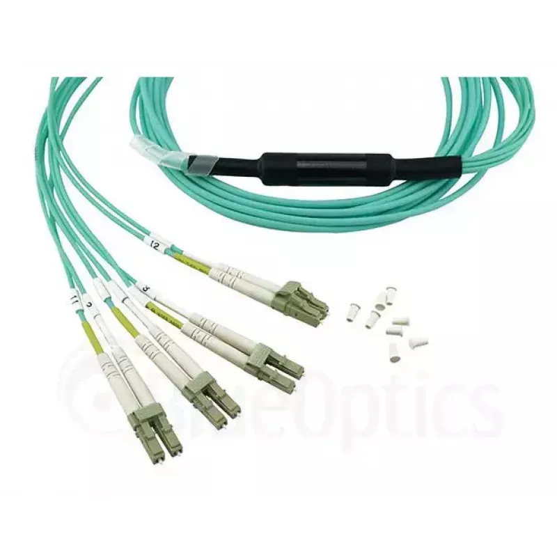 Šviesolaidinis kabelis BlueOptics OCTCABLE1M-SR-BO 1 m MPO 4x LC OM3