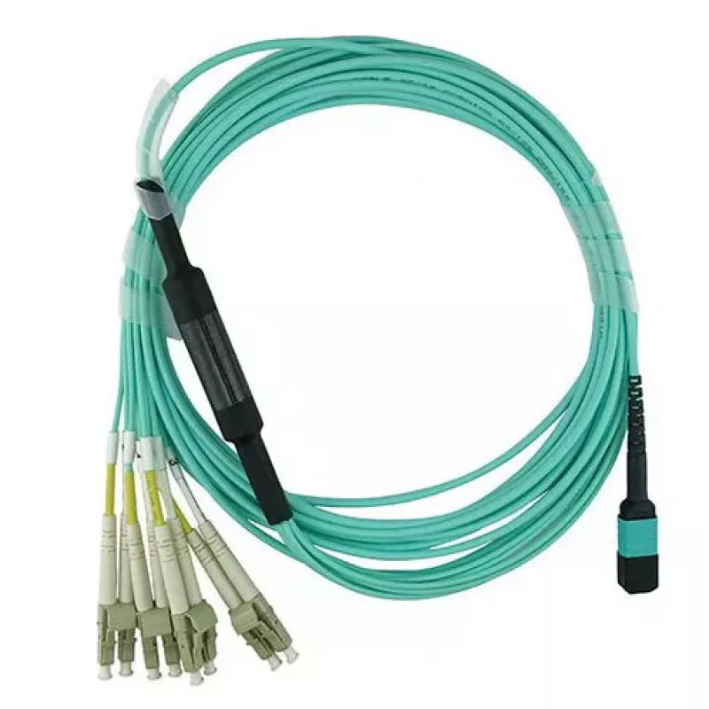 Šviesolaidinis kabelis BlueOptics OCTCABLE1M-SR-BO 1 m MPO 4x LC OM3