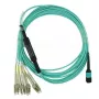 Šviesolaidinis kabelis BlueOptics OCTCABLE1M-SR-BO 1 m MPO 4x LC OM3