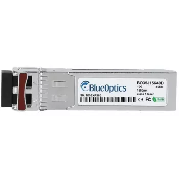 SFP+ siųstuvo-imtuvo modulis BlueOptics PAN-SFP-PLUS-ER-BO 40000 nm aliuminis