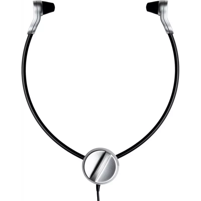 Grundig Swingphone 568 ausinės laidinės po smakru juoda, sidabrinė