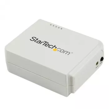 “StarTech.com” 1 prievado USB belaidžio N tinklo spausdinimo serveris su 10/100 Mbps eterneto prievadu – 802.11 b/g/n