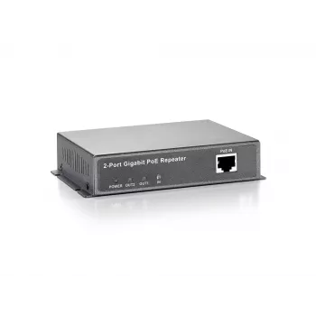 LevelOne Gigabit PoE kartotuvas, kaskaduojamas, 2 PoE išėjimai, Tinklo kartotuvas, 100 m, 1000 Mbit/s, Pilnas, Pusinis, 10/100/1000Base-T(X), IEEE 802.3x