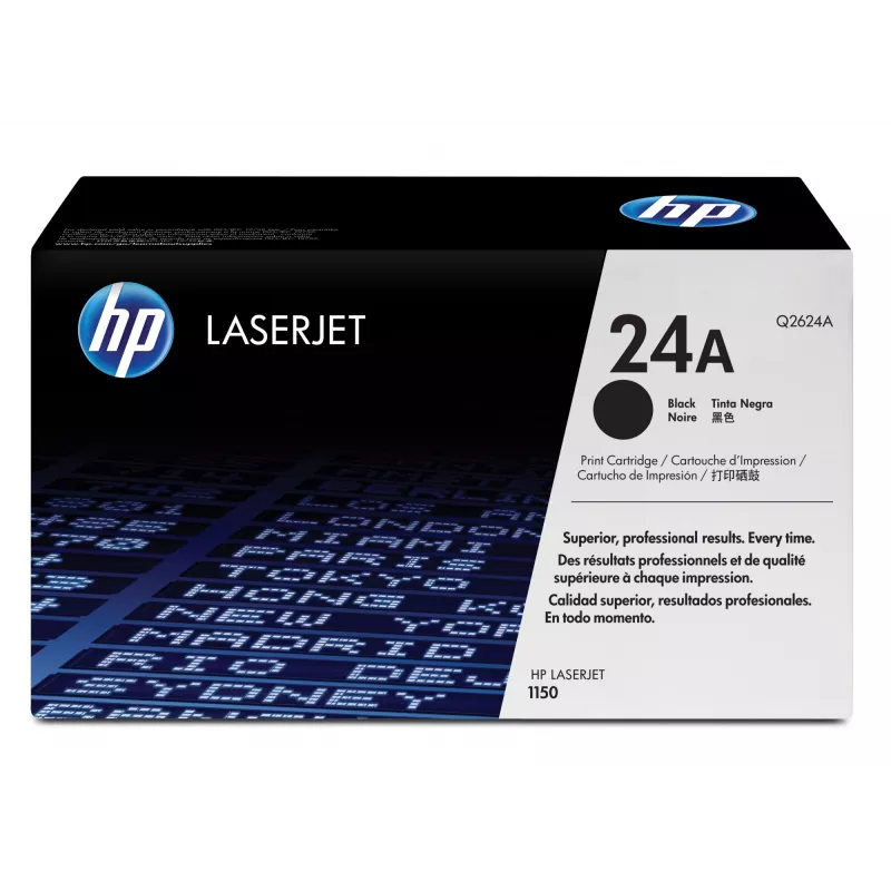 HP 24A juodas Originalius LaserJet dažų kasetė 1 vnt.