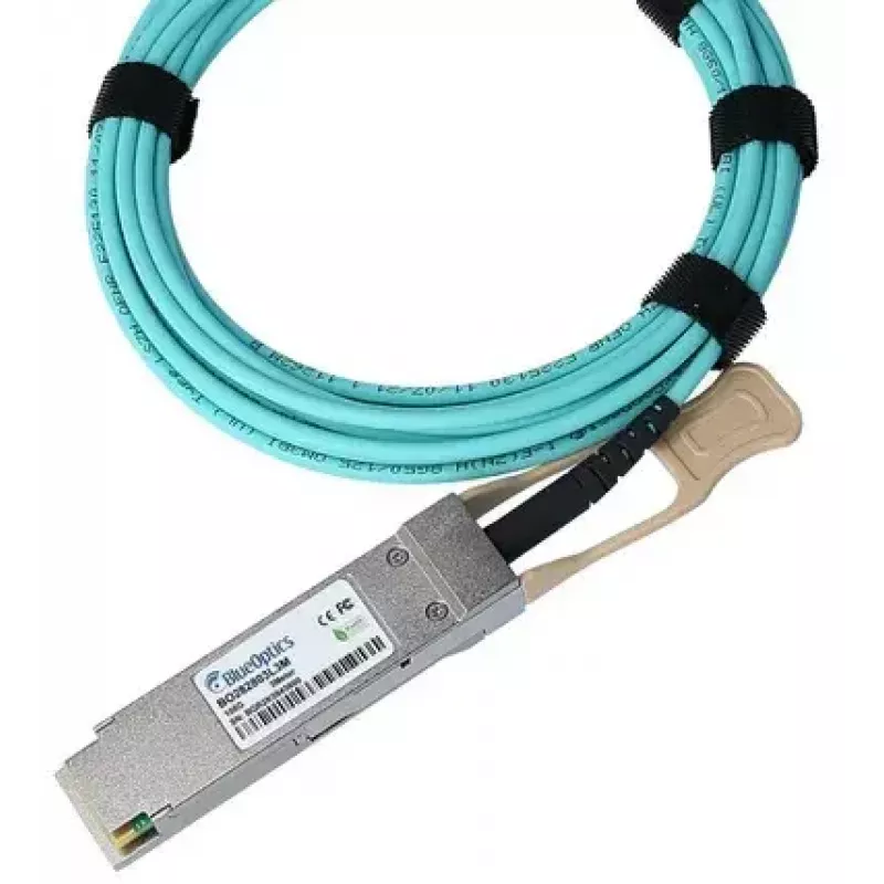BlueOptics Q28-AOC-50M-PA-BO InfiniBand/šviesolaidinis kabelis QSFP28 50 m Patinas/Patinas