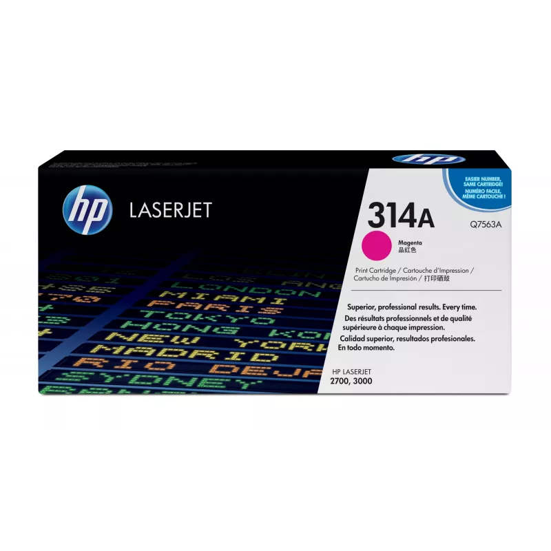HP 314A purpurinis Originalus LaserJet dažų kasetė 1 vnt.