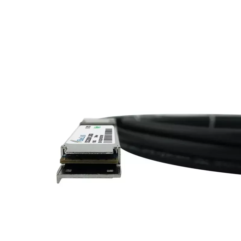 InfiniBand / šviesolaidinis kabelis BlueOptics QFX-QSFP28-DAC-5M-BL 5m QSFP28 kištukas/kištukas