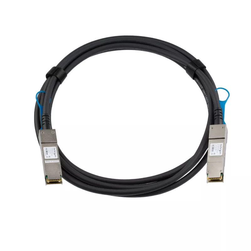 StarTech.com Juniper QFX-QSFP-DAC-3M Suderinamas 3 m 40G QSFP+ į QSFP+ Tiesioginio Prijungimo Kabelis Twinax - 40GbE QSFP+ Varinis DAC 40 Gbps Mažos Galios Pasyvus Siųstuvas-imtuvas Modulis DAC