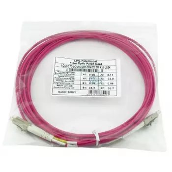 BlueOptics QK733A-BO InfiniBand šviesolaidinis kabelis 2 m 2x LC Violetinė