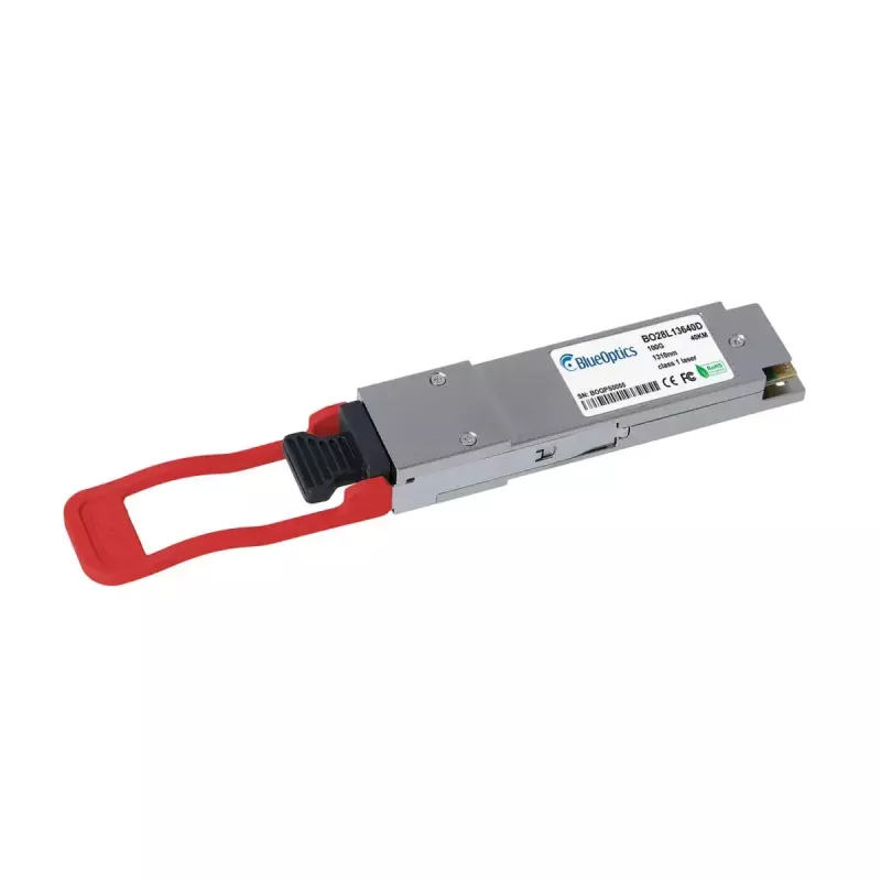 BlueOptics QSFP-100G-4WDM40-BO tinklo siųstuvo-imtuvo modulis Šviesolaidinis 100000 Mbit/s LC