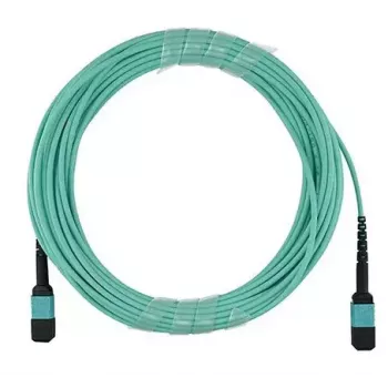 Šviesolaidinis kabelis BlueOptics QSRCABLE30M-BO MPO OM3 30 m mėtinės spalvos
