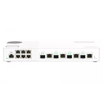 QNAP QSW-M2106-4C tinklo jungiklis Valdomas L2 2.5G Ethernet (100/1000/2500) Baltas
