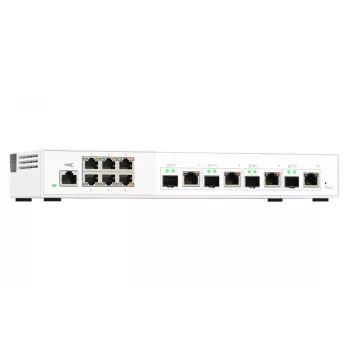 QNAP QSW-M2106-4C tinklo jungiklis Valdomas L2 2.5G Ethernet (100/1000/2500) Baltas